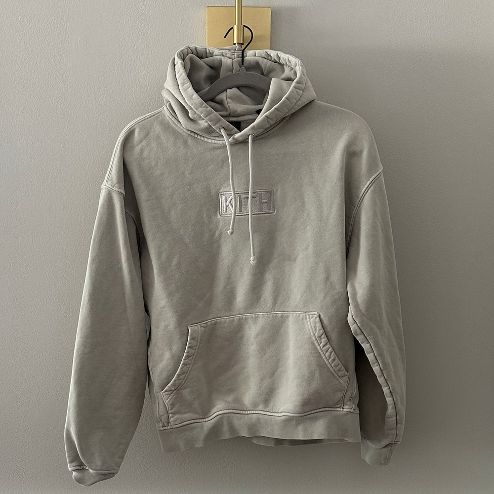 Kith Stone Gray Men's Hoodie